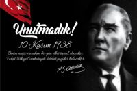 10 KASIM ULU NDER MUSTAFA KEMAL ATATRK' ANMA GN