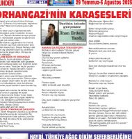 ORHANGAZİ'NİN KARASESLERİ